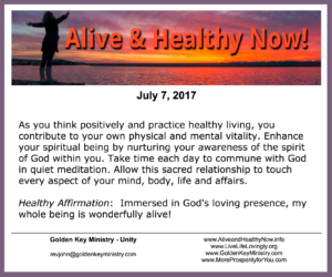 alive and healthy now